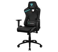 ThunderX3 TC3BK, Silla Gaming Ergonómica, Cojines Acolchados, Air Tech, Negro