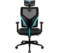 Thunderx3 yama1bc silla gamer yama1 black/cian - marco nylon - respaldo y resposabr