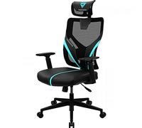 Silla Gaming Ergonómica ThunderX3 (TX3) YAMA 1 - Negro/Turquesa