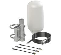 Thuraya - Antena marina omnidireccional pasiva | Alta ganancia | Satcom | Clasificación IP66 | Construcción robusta | Omnidireccional | Marina | Fácil instalación (cable de 8 m con mástil/soporte de