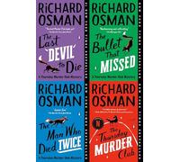 Thursday Murder Club Mysteries Series, Set of 4 Books.The Thursday Murder Club: A Novel, The Man Who Died Twice, The Bullet That Missed, The Last Devil to Die