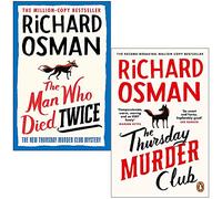 Thursday Murder Club Series 2 Books Collection Set By Richard Osman (The Man Who Died Twice, The Thursday Murder Club)