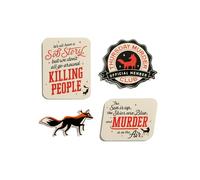 Thursday Murder Club Stickers Set of 4