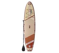 THURSO SURF Tabla Paddle Surf Hinchable Waterwalker 335 x 81 x 15 cm Construcción de Dos Capas Deluxe Incluye Remo con Eje de Carbono/2+1 Quick Lock Aleta/Correa/Bomba/Mochila de Rodillo