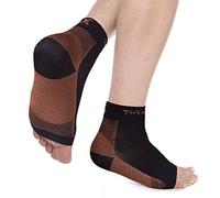 thx4 cobre fascitis Plantar calcetines con soporte de arco, pie cuidado manga de compresión (20 - 30 mmHg) de grado médico, reducir la hinchazón y talón espolones, tobillo brace apoyo