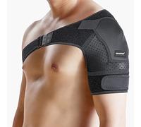 Thx4COPPER Soporte de hombro ajustable,Cinturón de compresión,Protección de articulaciones, alivio del dolor para articulaciones dislocadas de CA, puño rotador, hombro izquierdo/derecho