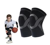 THXFUNAREA 1 Par Rodilleras Niño Rodilleras Deportivas Protección Rodilla Niño Elasticas Deporte Fitness Volleyball Talla Unica 5-10 Años