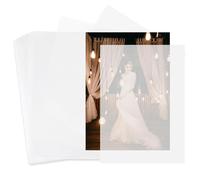 THXFUNAREA 100 Hojas Papel Vegetal, Papel de Calco A4, Papel de Dibujo Translúcido, Papel Cebolla para Calcar, Papel Calco Dibujos, papel vegetal a4 para Bocetos, Embalajes, Dibujos, Patrones Costura
