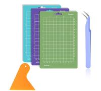 THXFUNAREA 3 Pcs Alfombrilla de Corte para Cricu Joy Xtra, Tapetes de Corte Tapete Adhesivo Cutting Mat, Almohadilla Fombrilla de Corte para Cricut Accesorios DIY Manualidades 4,5 X 6,5 Pulgadas