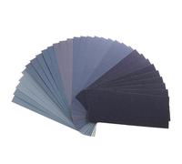 THXFUNAREA 32 Piezas Papel de Lija 230 x 93 mm, Lija Madera Seco/al Agua Grano de 80 a 3000 para Pulir de Coche, Metal, Madera, Muro, Masilla de Carrocero Coche