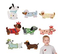 THXFUNAREA 8 Piezas Parches Ropa Termoadhesivos Animal Parches para Ropa No Duplicar Parches Termoadhesivos para Ropaa, Pegatinas para la Ropaa para Decorar Ropab y Reparar Agujeros, Mochilas