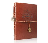 ThxMadam Scrapbook Cuero Álbum de Fotos Libro de Visitas DIY Cumpleaños del libro de memoria con 60 Páginas Negras para mamá papá hijo hija abuelo abuela chica chico amigo,Happy Birthday