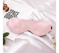 THXSILK 22 Momme - Máscara de seda para ojos, supersuave, protección para los ojos para un buen descanso nocturno, cómoda de viaje y siesta, con banda ancha para la cabeza, para mujer/hombre/niños