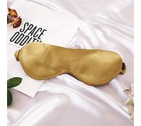 THXSILK 22 Momme - Máscara de seda para ojos, supersuave, protección para los ojos para un buen descanso nocturno, cómoda de viaje y siesta, con banda ancha para la cabeza, para mujer/hombre/niños