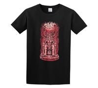 Thy Art Is Murder King of Hell Unisex 100% Cotton Short-Sleeve T-Shirts Black XL