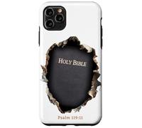 Thy Word Have I Hid in Mine Heart - Psalm 119:11 Bible Faith Carcasa para iPhone 11 Pro Max