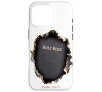 Thy Word Have I Hid in Mine Heart - Psalm 119:11 Bible Faith Carcasa para iPhone 16 Pro