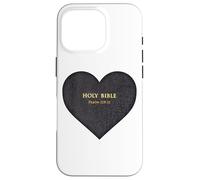 Thy Word Have I Hid in Mine Heart - Psalm 119:11 Bible Faith Carcasa para iPhone 16 Pro