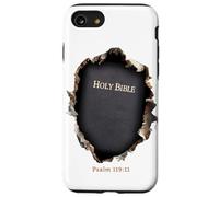 Thy Word Have I Hid in Mine Heart - Psalm 119:11 Bible Faith Carcasa para iPhone SE (2020) / 7 / 8