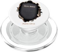 Thy Word Have I Hid in Mine Heart - Psalm 119:11 Bible Faith PopSockets PopGrip para MagSafe