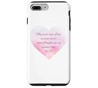 Thy Word Have I Hid in Mine Heart - Psalm 119:11 Women Girls Carcasa para iPhone 7 Plus/8 Plus