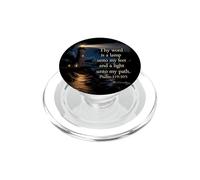Thy Word is a Lamp Unto My Feet - Psalm 119:10 Faith Verse PopSockets PopGrip para MagSafe