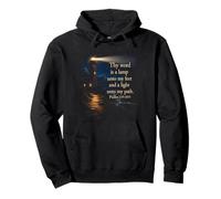 Thy Word is a Lamp Unto My Feet - Psalm 119:10 Faith Verse Sudadera con Capucha