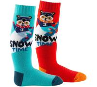 THYO Mi-bas Baby Raccoon - Niño - Rojo / Azul - talla 25/27- modelo 2025