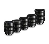 THYPOCH Kit de 5 objetivos Simera-C 21/28/35/50/75mm T1.5 FF Prime Cine Lens Montura Sony FE