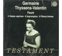 Thyssens-Valentin,Germaine - 4 Valses Caprices/6 Impromptus