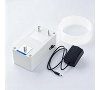 THYXGS Bomba De Vacío Y Aire Ajustable De Laboratorio 12 V CC, Bomba De Presión Portátil (3-18 L/min) con Tubo De Silicona De 2 M; Presión Positiva Máx. De 0,095 Mpa/Presión A