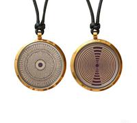 THYXGS Colgante De Antena De Campo Magnético, Oscilador De Ondas Múltiples Mwo De Tipo Bobina De Tesla, Diseño De Doble Cara Disco De Frecuencia En El Anverso Y Disco De I