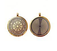 THYXGS Colgante De Antena De Campo Magnético, Oscilador De Ondas Múltiples Mwo De Tipo Bobina De Tesla, Diseño De Doble Cara Disco De Frecuencia En El Anverso Y Disco De E
