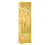 THYXGS Letrero LED De Baño para Pared, Luz para Aseo De Hombres Y Mujeres, Color De Luz Ajustable, Letrero Decorativo para Baño, para Negocios, Hogares, Bares, Tiendas, Hoteles Y Centros Comerciales