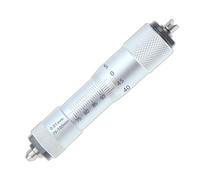THYXGS Micrómetro De Rosca Interna De Acero Inoxidable, 75-300 Mm/0,01 Mm, Calibre Métrico, con Sonda De 1-1,75 Mm, Rosca De Perfil Dentado De 60°, para Maquinistas E Ingenieros 75-100mm