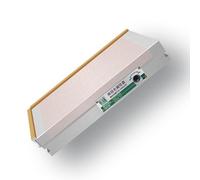 THYXGS Portabrocas Magnético Permanente De 5,9 X 5,9 X 1,96", Ventosa De Malla Fina De Cobre Rojo, 0,5 + 1,5 Polos Magnéticos, Fuerza De Succión ≥150 N/cm², con Llave, para Piezas Magnéticas