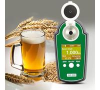 THYXGS Refractómetro Portátil para Mosto De Cerveza, Refractómetro De Brix/Gravedad Específica, Doble Escala, 1.000~1.130 Sacáridos / 1.3330~1.4200 Índice De Refracción, para Cerveza
