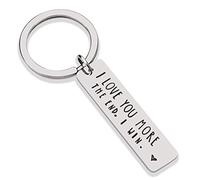 Ti Amo di MI LA FINE Vinco Llavero Llavero de Acero Inoxidable para Amantes de los Hombres de las Mujeres Regalos Gingillo Joyería de Moda para Coche Profesional