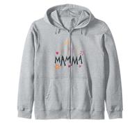 Ti Amo Mamma Lindo Dibujo Mamá Día de la Madre Italiano Niño Sudadera con Capucha