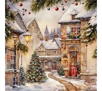 ti-flair - Pack de 20 servilletas de papel multicolor de 33 x 33 cm, 3 capas, biodegradables, ideal para decoupage y técnica de servilleta, Hogar