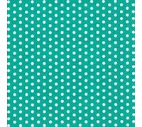 ti-flair - Servilletas - Bolas turquesa - Puntos / con lunares / blanco turquesa