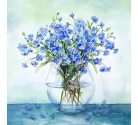 ti-flair Servilletas de papel 33 x 33 cm, 3 capas, 20 unidades, alta calidad y sostenibles, servilletas de papel desechables para celebraciones, bodas, cumpleaños, decoración de mesa, primavera