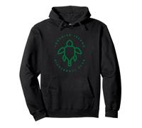 TI -Front Green Erne Sudadera con Capucha