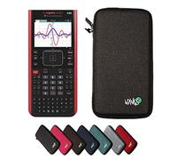 TI-Nspire CX II-T CAS con Funda Protectora WYNGS Gris Oscuro - Calculadora Gráfica - Paquete Básico