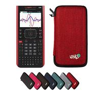 TI-Nspire CX II-T CAS con Funda Protectora WYNGS Rojo - Calculadora Gráfica - Paquete Básico