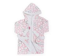 Ti TIN Albornoz Niña o Niño - Algodón Rizo Suave y Absorbente - Bata de Baño Infantil con Capucha, Cinturón y Bolsillo