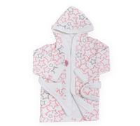Ti TIN Albornoz Niña o Niño - Algodón Rizo Suave y Absorbente - Bata de Baño Infantil con Capucha, Cinturón y Bolsillo