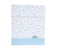 TI TIN | Conjunto de Sábanas para Cuna de 60x120 | Pack de 3 Piezas (Encimera + Bajera Ajustable con Elásticos + Funda Almohada) | Ropa para Cuna | Popelín 100% Algodón