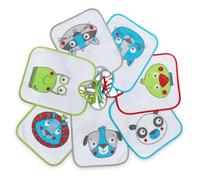 Ti TIN Pack 7 Baberos Bebé Impermeables 27x23 cm, 0-6 Meses