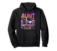Tía De La K-Pop Cumpleaños Chica Pop Coreano Pop K Pop Sudadera con Capucha